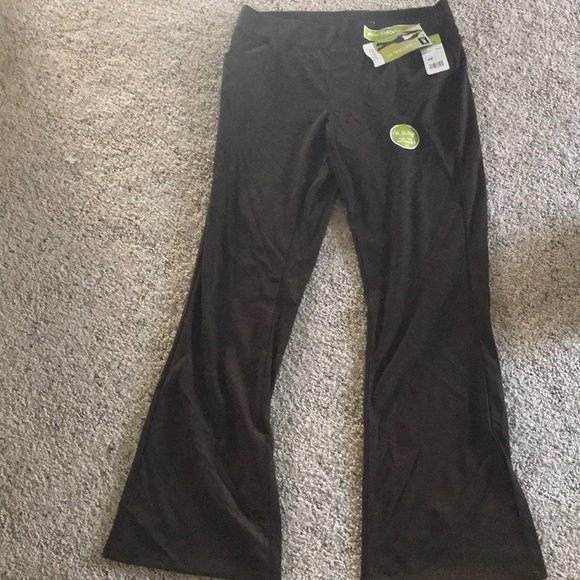 Brown stretch pants - Picture 1 of 2